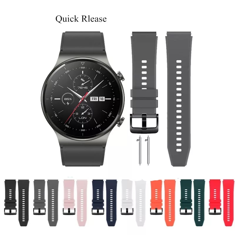 [HCM]Dây Đeo Silicon 22mm dành Cho Huawei GT2 PRO