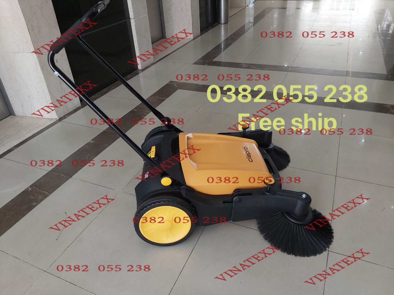 Xe quét rác đẩy tay Clepro CW 800-02