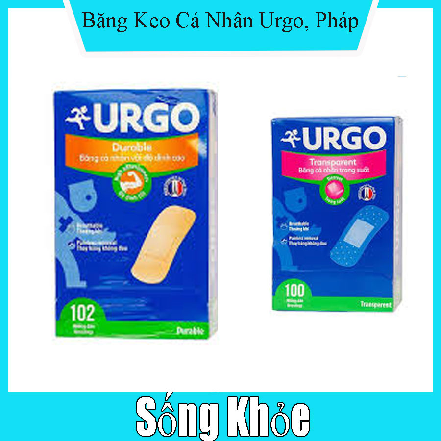 Băng keo cá nhân Urgo Durable 4 miếng Pháp