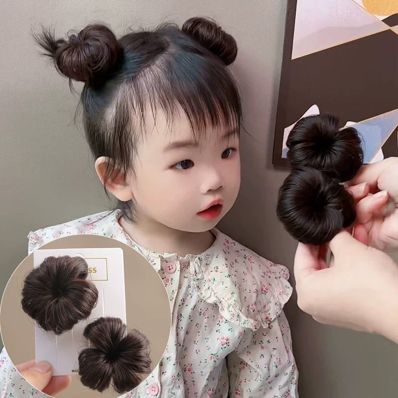 [Hàng Siêu Cấp] Set 2 Búi Tóc Cho Trẻ Con Dạng Cặp Siêu Xinh