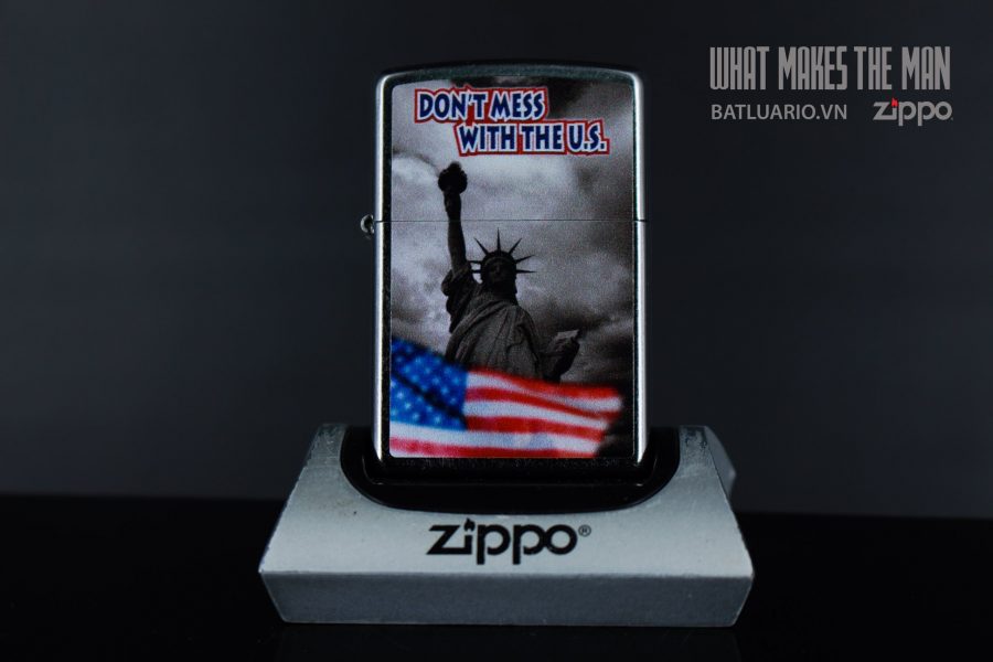 ZIPPO 207 DON'T MESS WITH THE US
