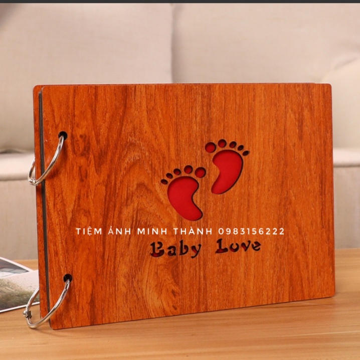 Album tự dán ảnh (DIY) tặng kèm miếng dán