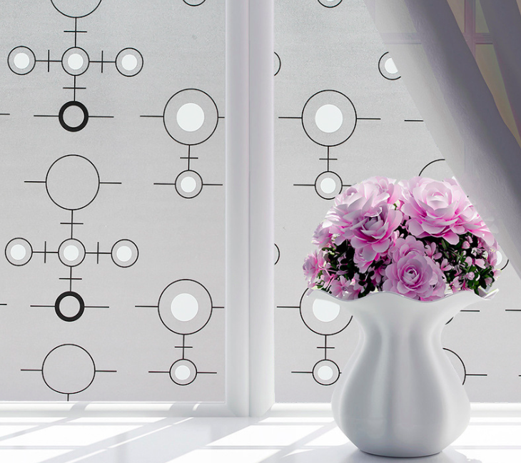 Cuộn [5m x 45cm] Decal dán kính mờ có sẵn keo - nhiều mẫu