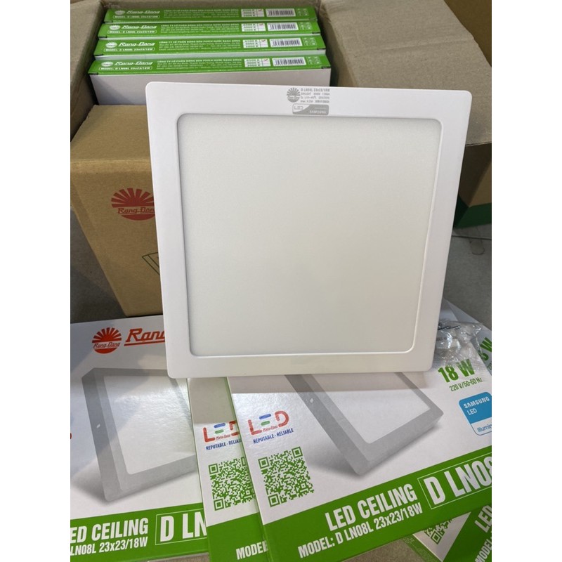 Đèn ốp trần vuông 24W