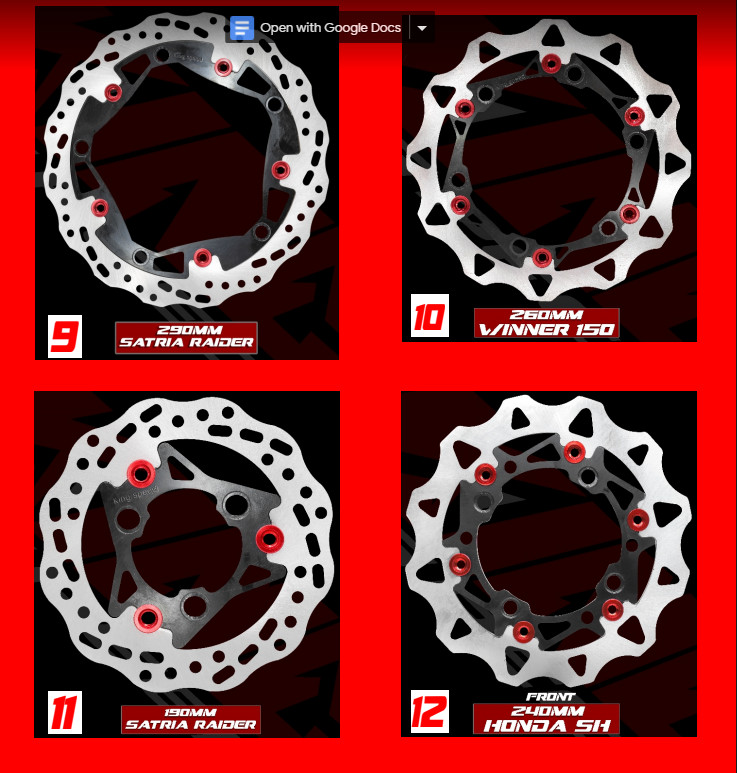 ĐĨA THẮNG DĨA PHANH KINGSPEED WINNER 150