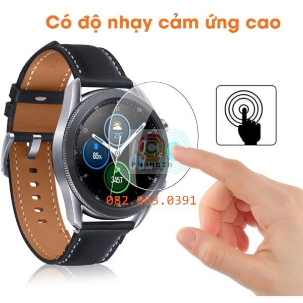 (MUA 1 TẶNG 1)Dán cường lực nano Samsung Watch Active 3-41 mm/ 45 mmm siêu bảo vệ