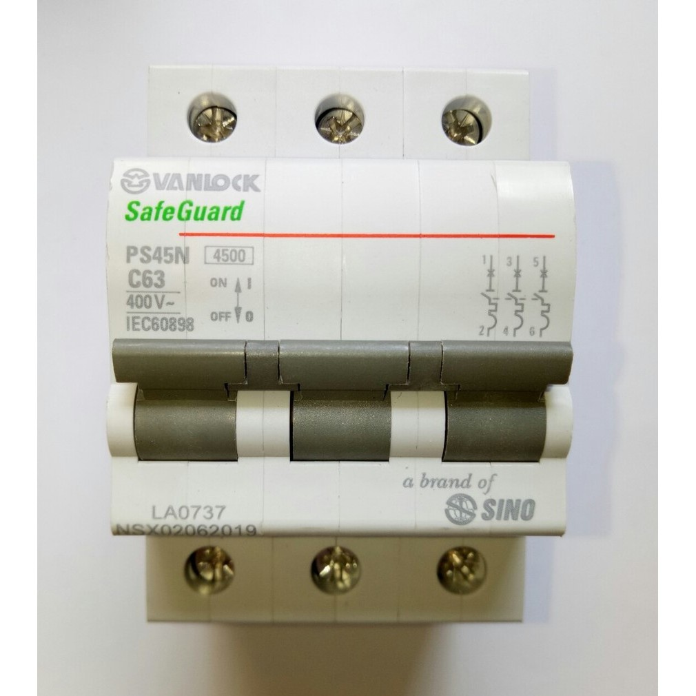 [Sino] Cầu Dao Tự Động Mcb 1 Pha - 2 Pha - 3 Pha - Đèn Led Thiên Vân