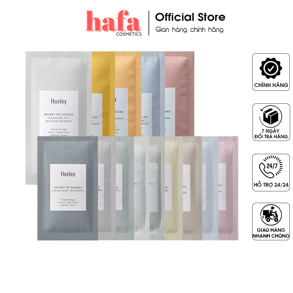 Sample Dưỡng Da Huxley - HAFA STORE