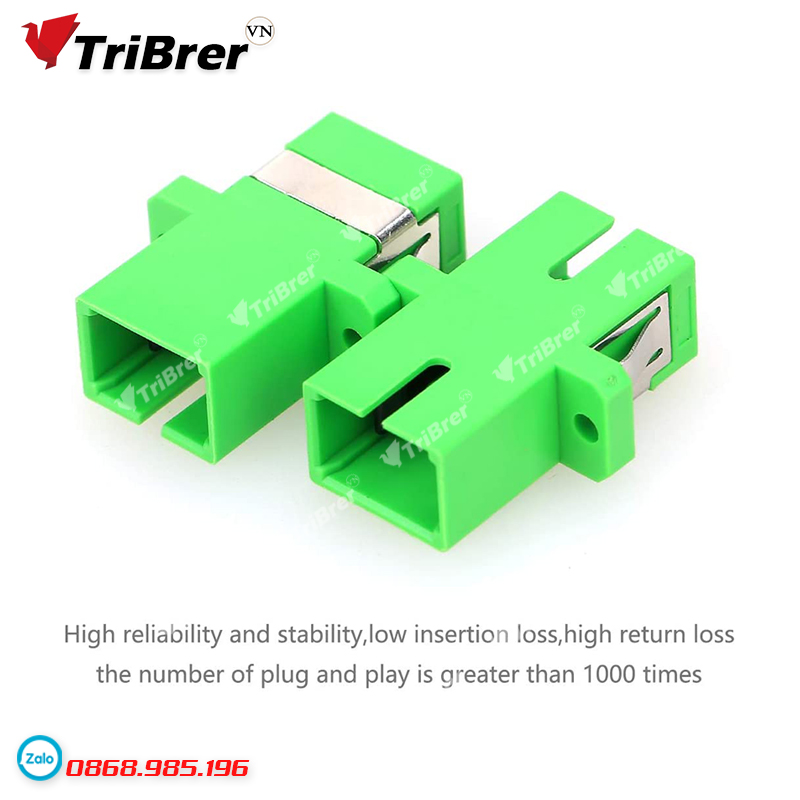 10 Coupler quang SC-SC đấu nối sợi quang Fastconnect