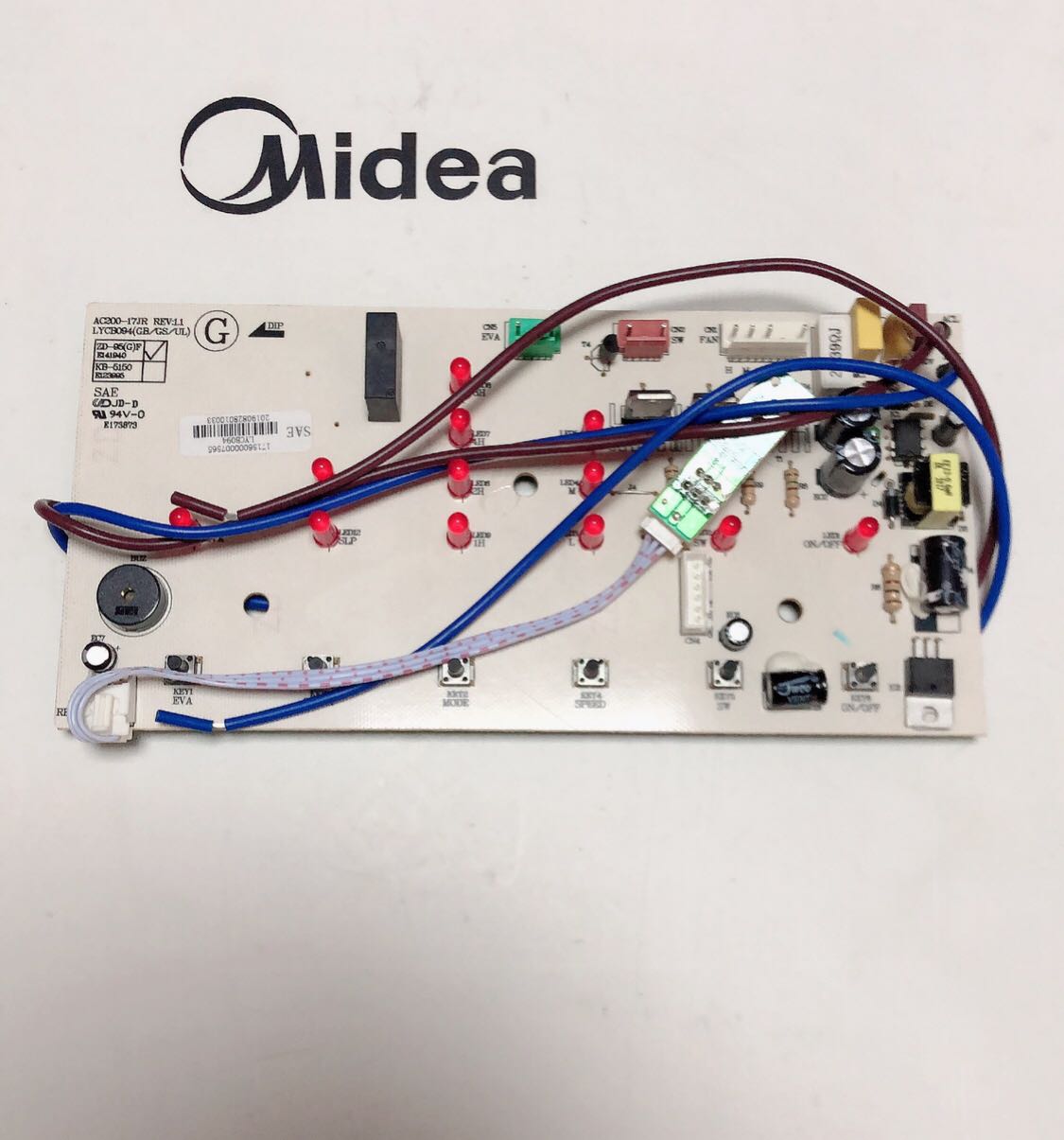 [HCM]Bo mạch quạt Midea AC200-17JR