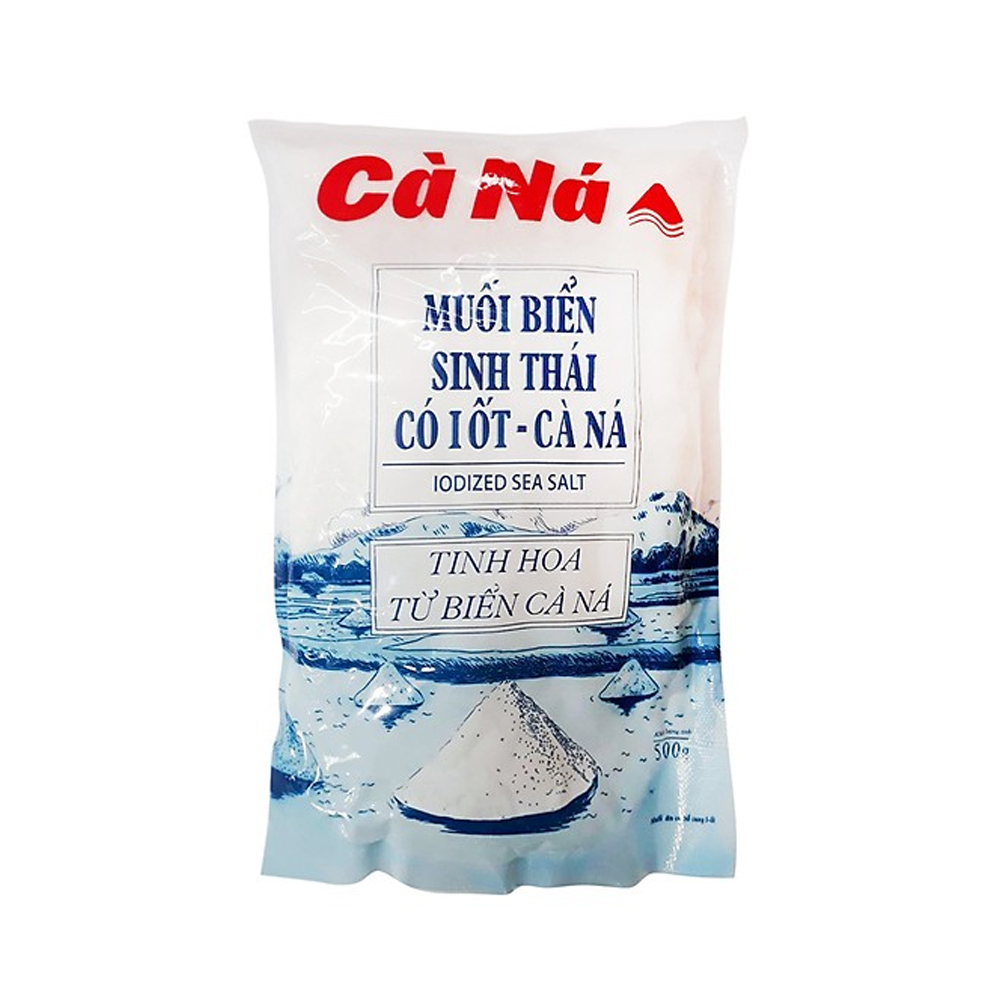 Muối i-ốt Cà Ná 500g (DATE LUÔN MỚI)