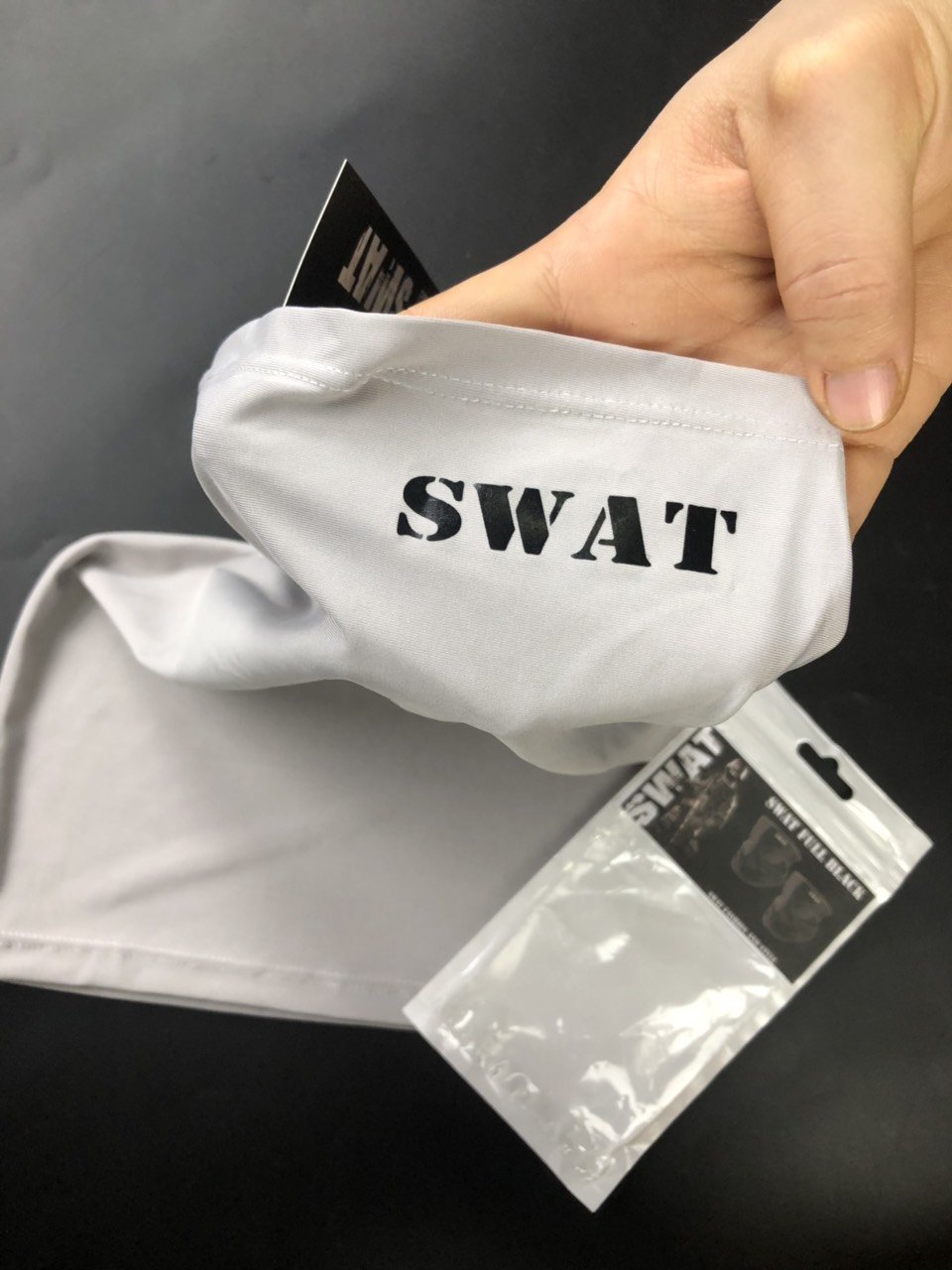Khăn đa năng Swat màu xám siêu đẹp