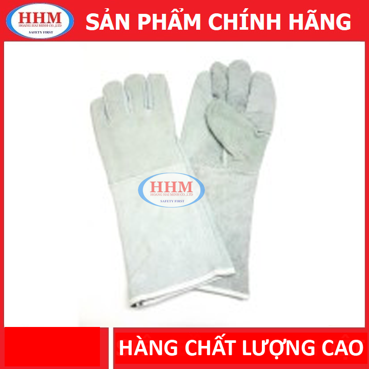 Bộ 5 đôi Găng tay da thợ hàn 2 lớp