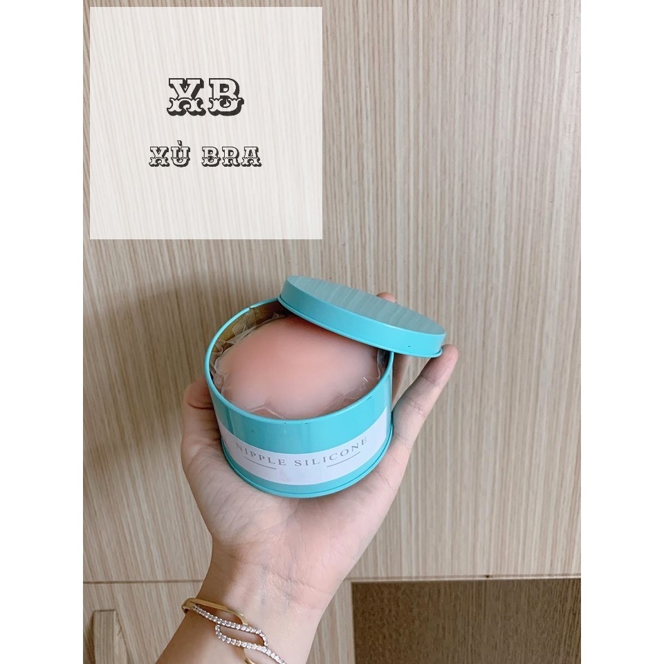 Hộp dán ngực Xanh