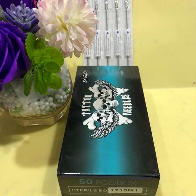 Kim 15m1 anbolo chấm xanh
