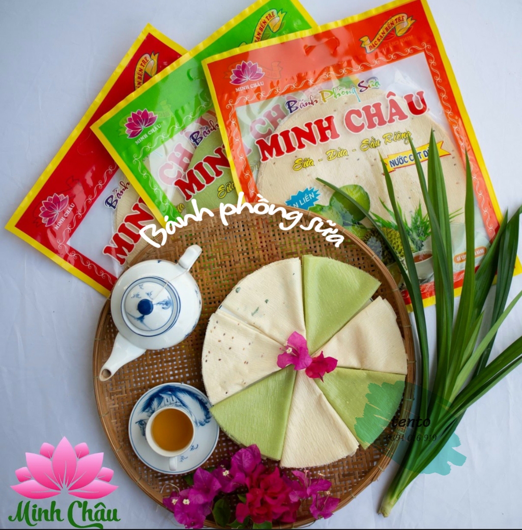 Bánh phồng sữa Bến Tre