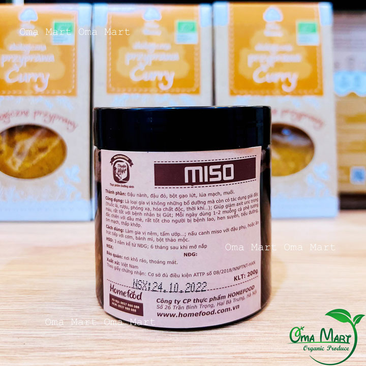 [Thực dưỡng] Miso lâu năm Homefood 200g