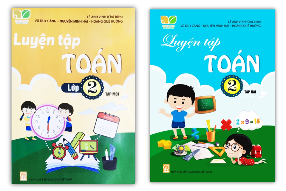 Sách - Combo Luyện tập toán lớp 2 -