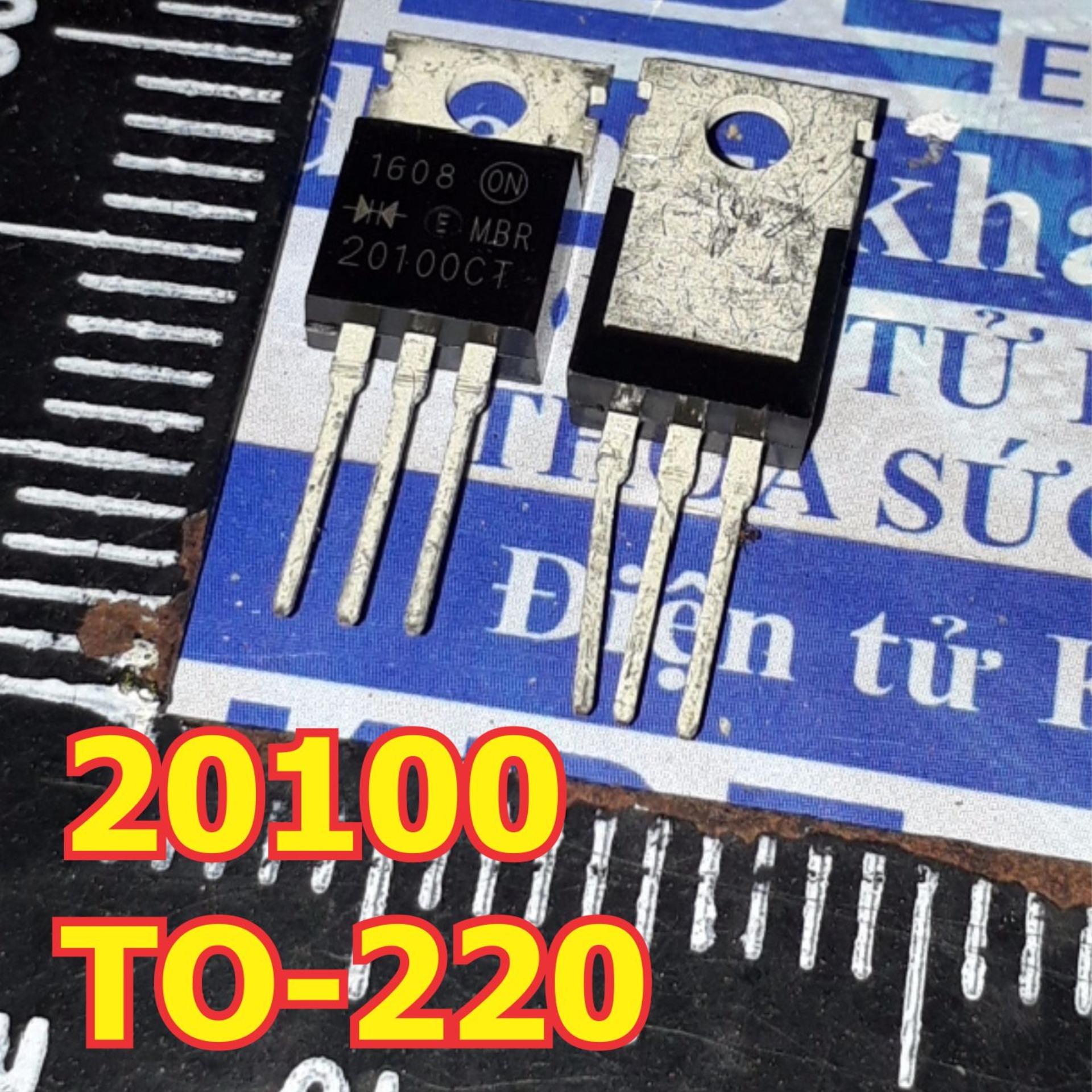 10 con MBR20100CT 20100 TO-220 20A100V diode xung đôi kde1315