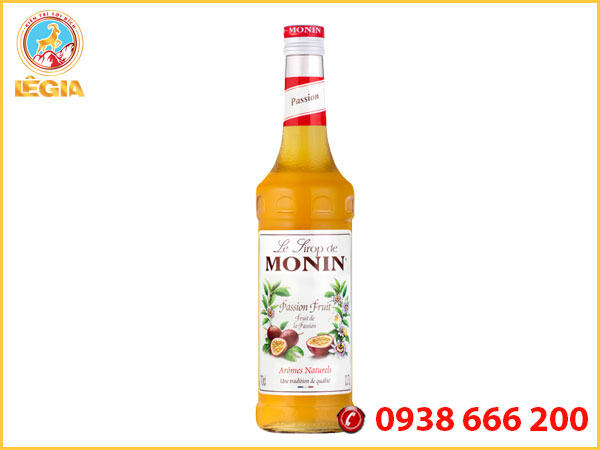 [HCM]SIRO MONIN CHANH DÂY 700ML - MONIN PASSION FRUIT SYRUP