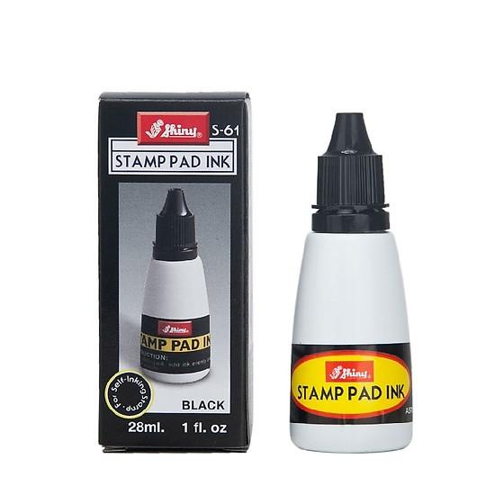 Mực đổ dấu Shiny - màu đỏ - 28ml