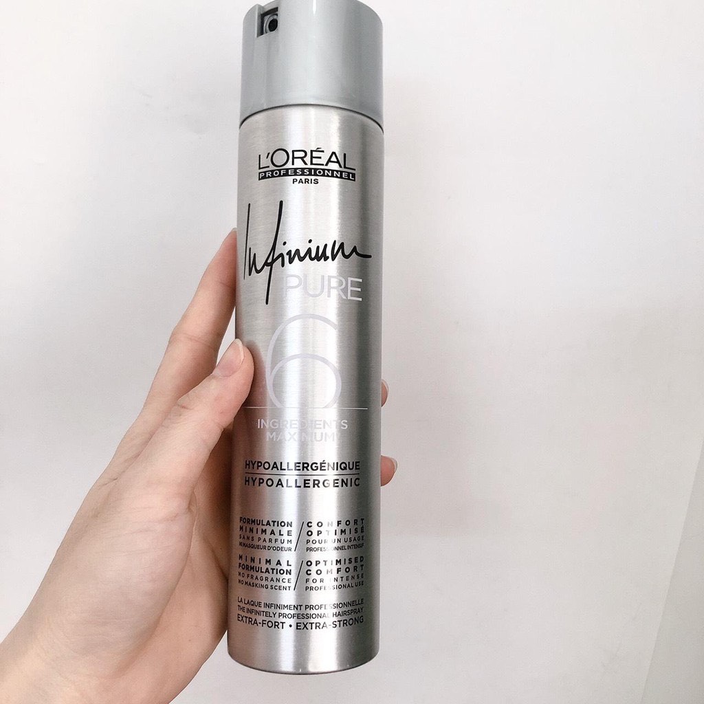 KEO XỊT ĐỊNH HÌNH giữ nếp tóc INFINIUM 300ml