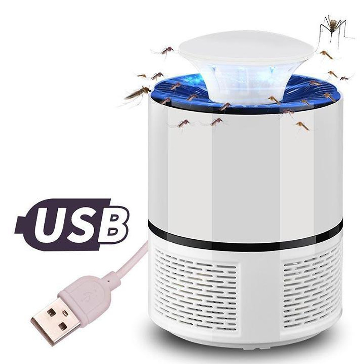 Đèn Bắt Muỗi Tự Động Thông Minh Công Nghệ Cao