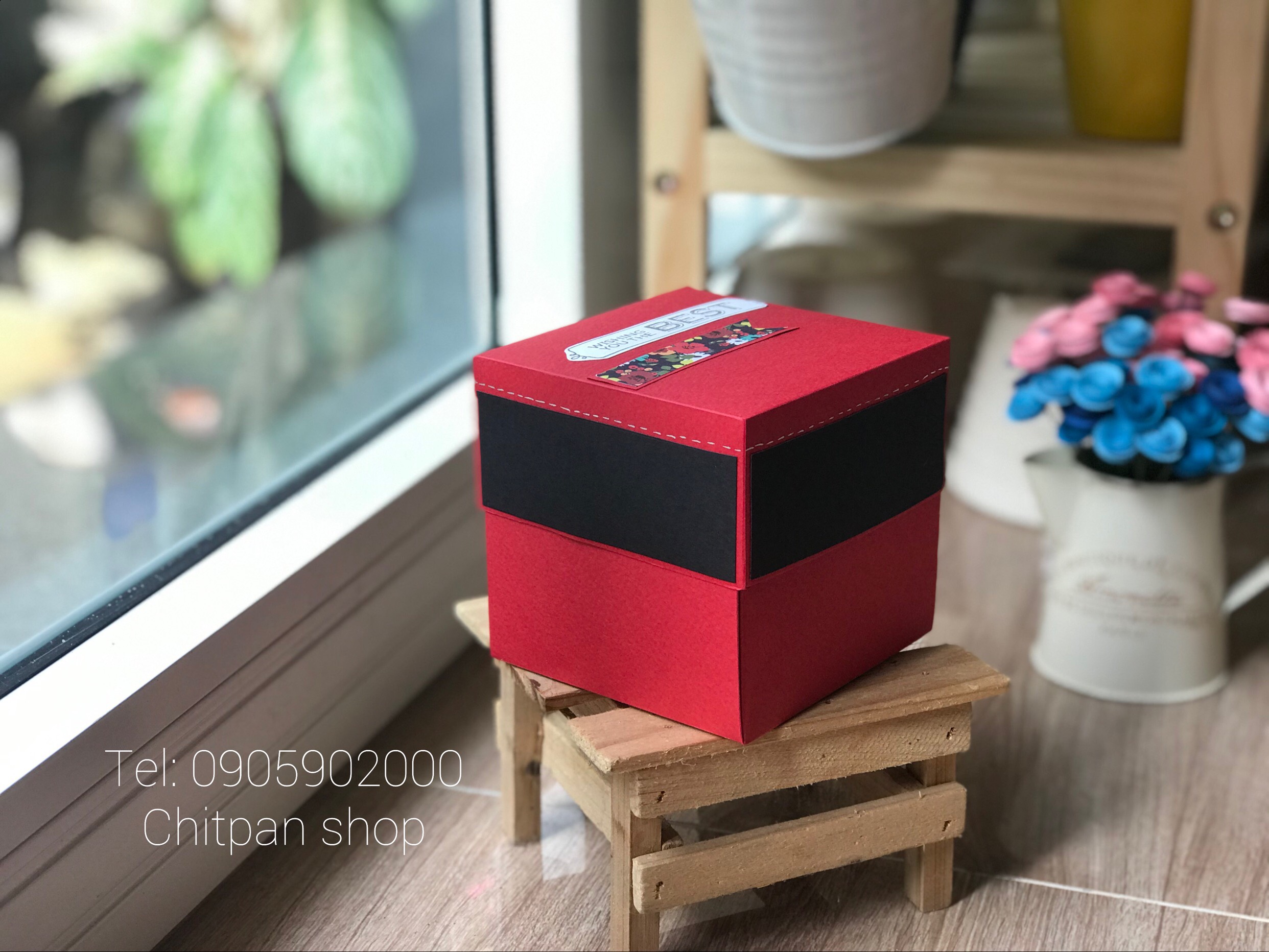 Hộp quà dán ảnh LOVEBOX 10cm