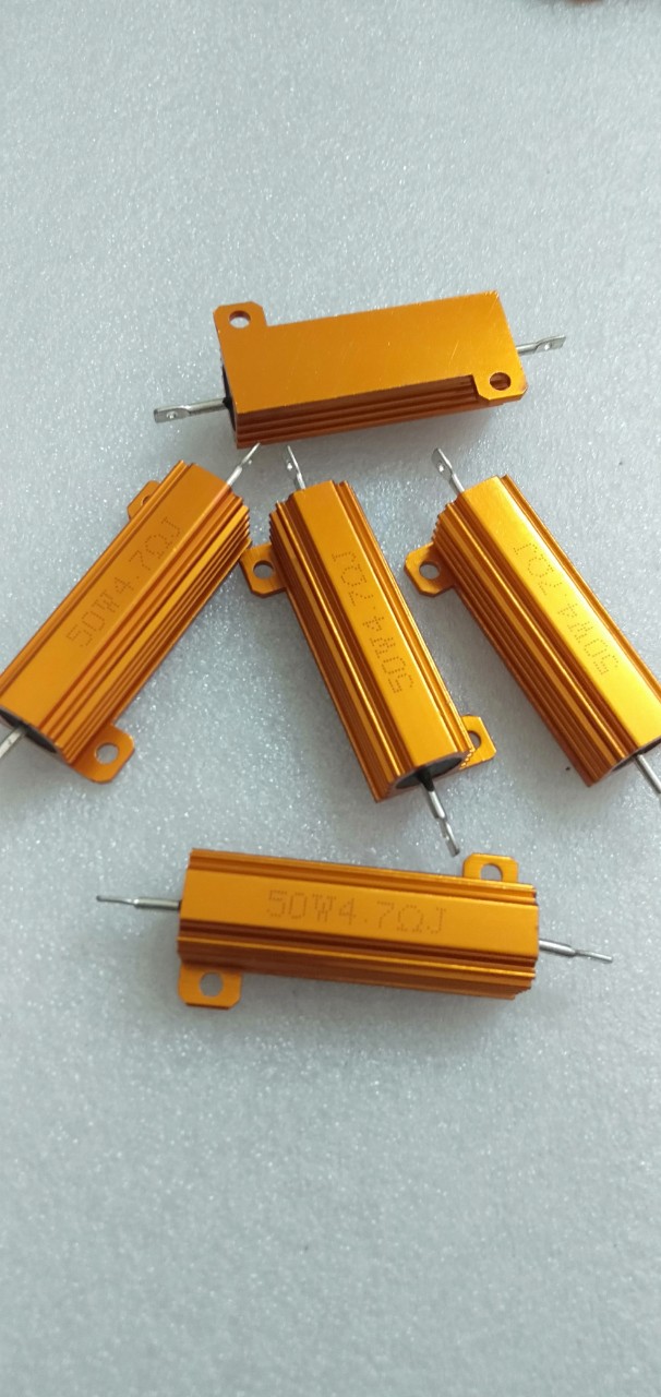 2 Điện trở nhôm 4.7om 50w