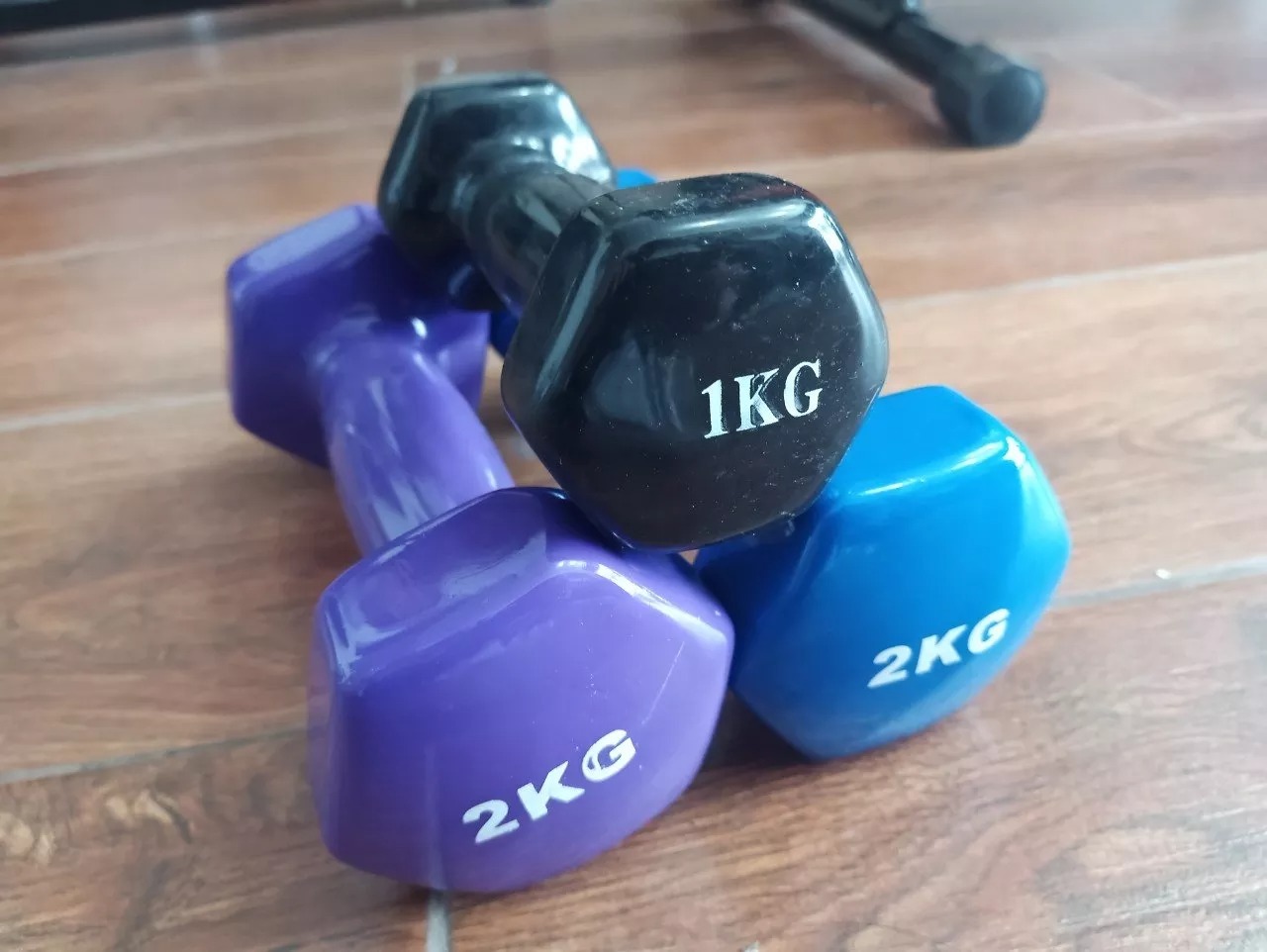 Tạ tay bọc cao su cao cấp loại 1kg, 2kg,3kg, 4kg, 5kg