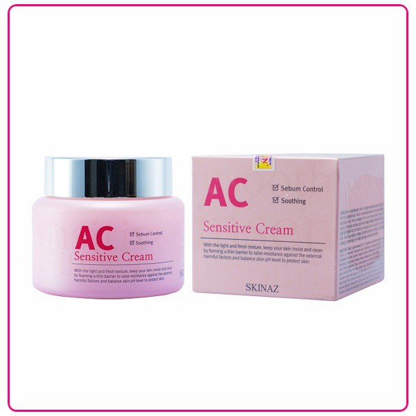 Kem dưỡng da AC Sensitive Cream skinaz 5.0