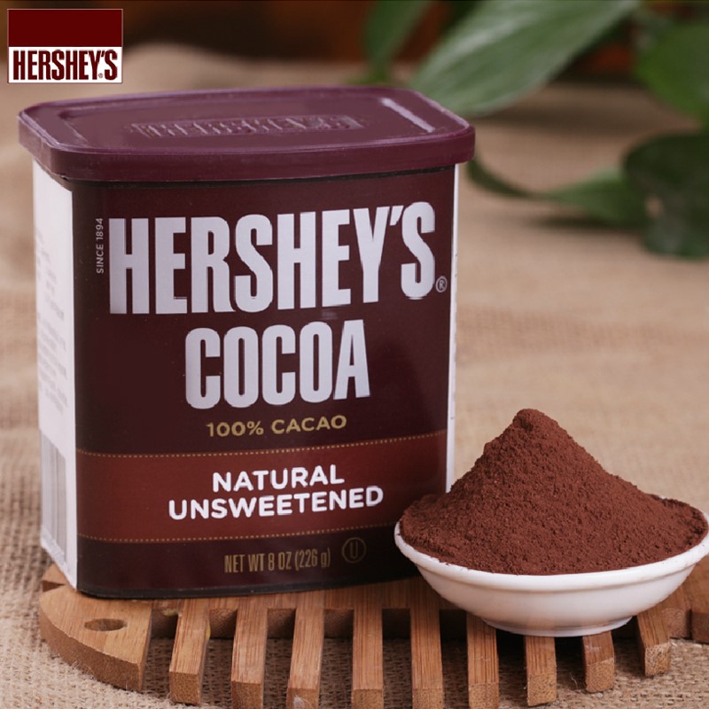 Bột Cacao Nguyên Chất Hershey's 226Gr (Hàng Mỹ)