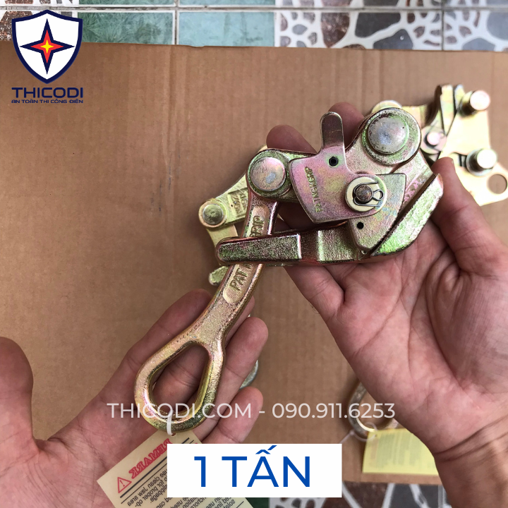 Đớp cáp cóc kẹp cáp ngậm cáp điện 1 tấn - 2 tấn - 3 tấn