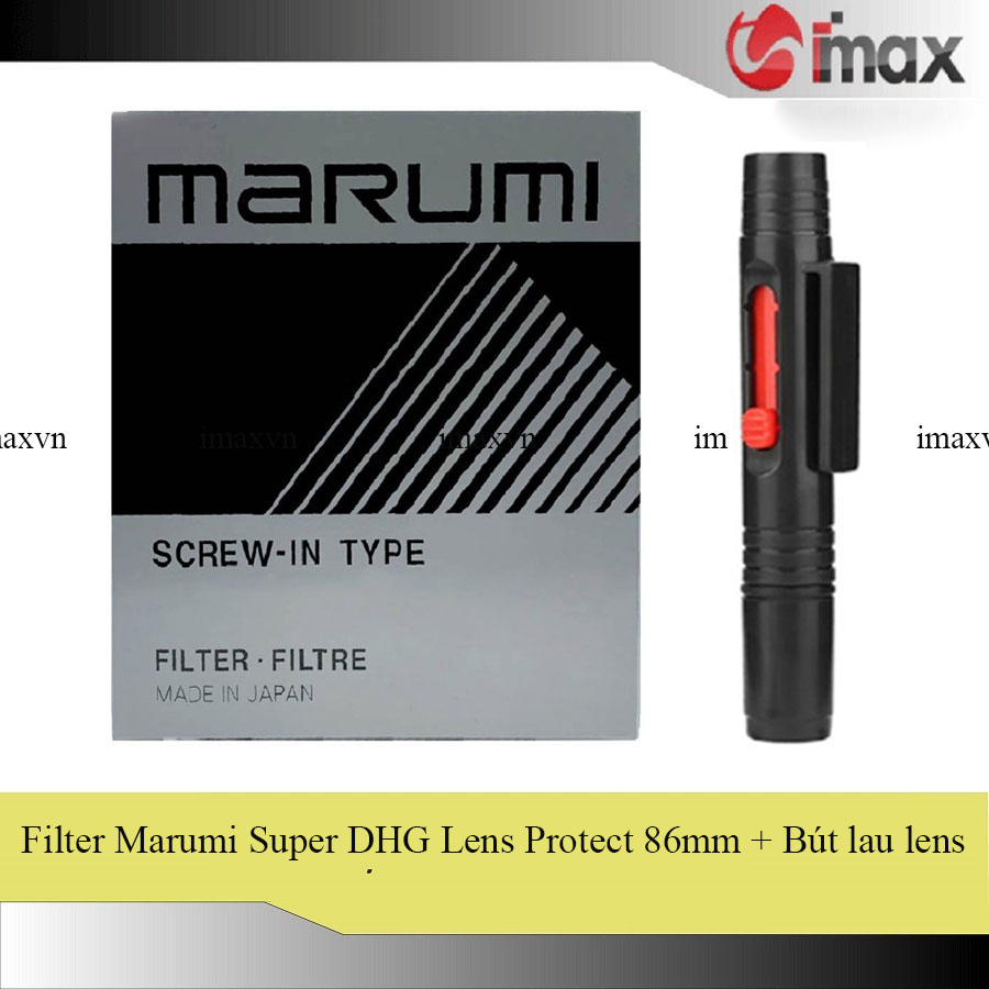 Kính lọc Filter Marumi Super DHG Lens Protect 86mm + Bút lau lens