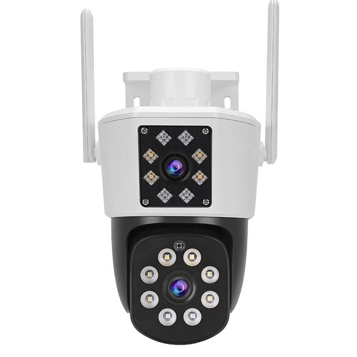 Camera ip vstarcam ngoài trời c662dr fullhd 1080p tích hợp thêm 1 mắt camera phụ quay màu ban đêm