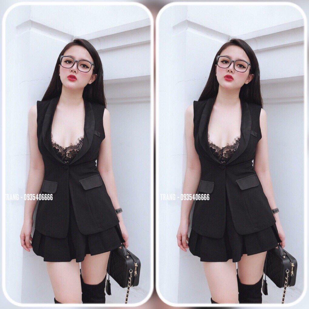 Set Bộ Nữ Ngắn 3 Món Sang Trọng