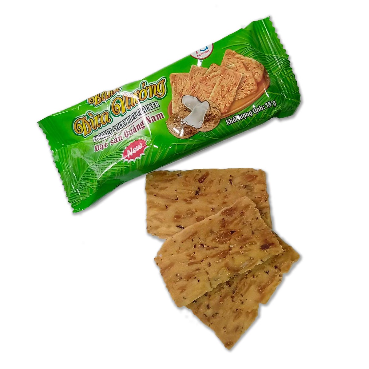 [HCM]combo 4 bánh dừa nướng 180gr
