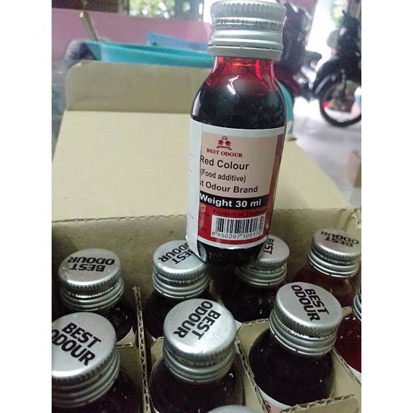 màu nước thực phẩm thái lan BEST ODOUR đủ màu ( chai 30ml)