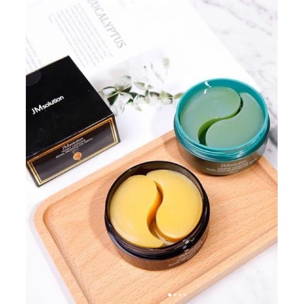 Mặt nạ mắt JM solution dưỡng mắt, xóa quầng thâm Eye Patch 60 miếng