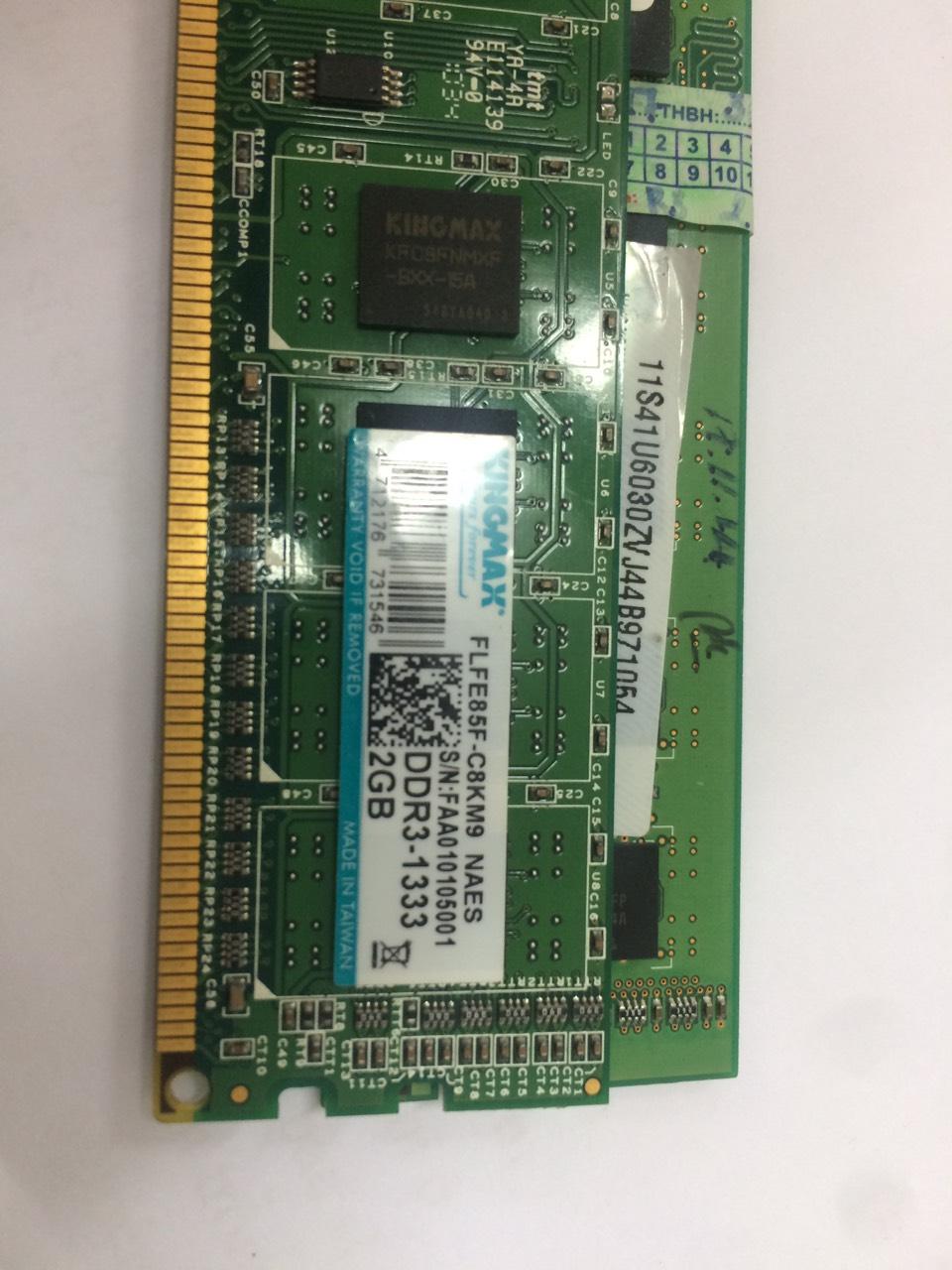 Ram PC DDR3 2GB Bus 1333/1600 Mhz