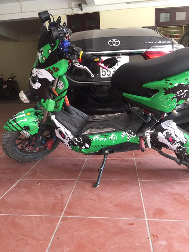 Tem trùm xe điện xmen 127