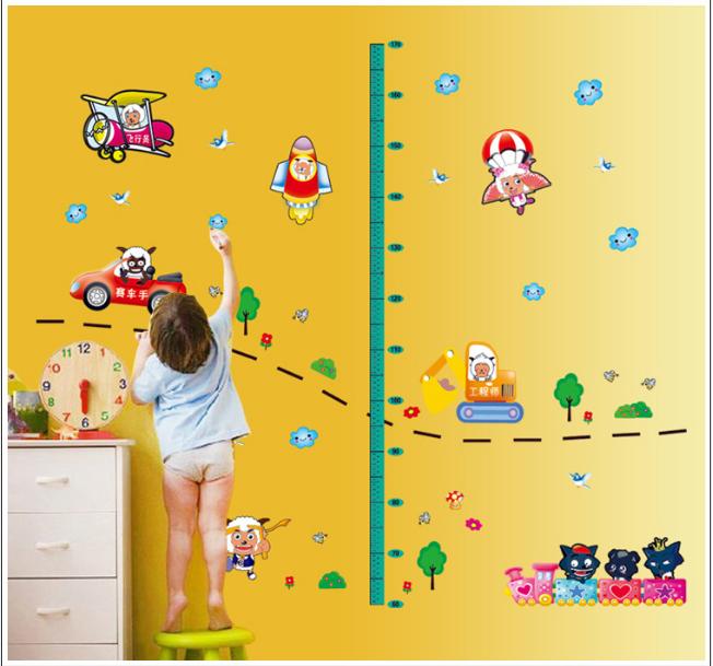Decal thước đo mèo