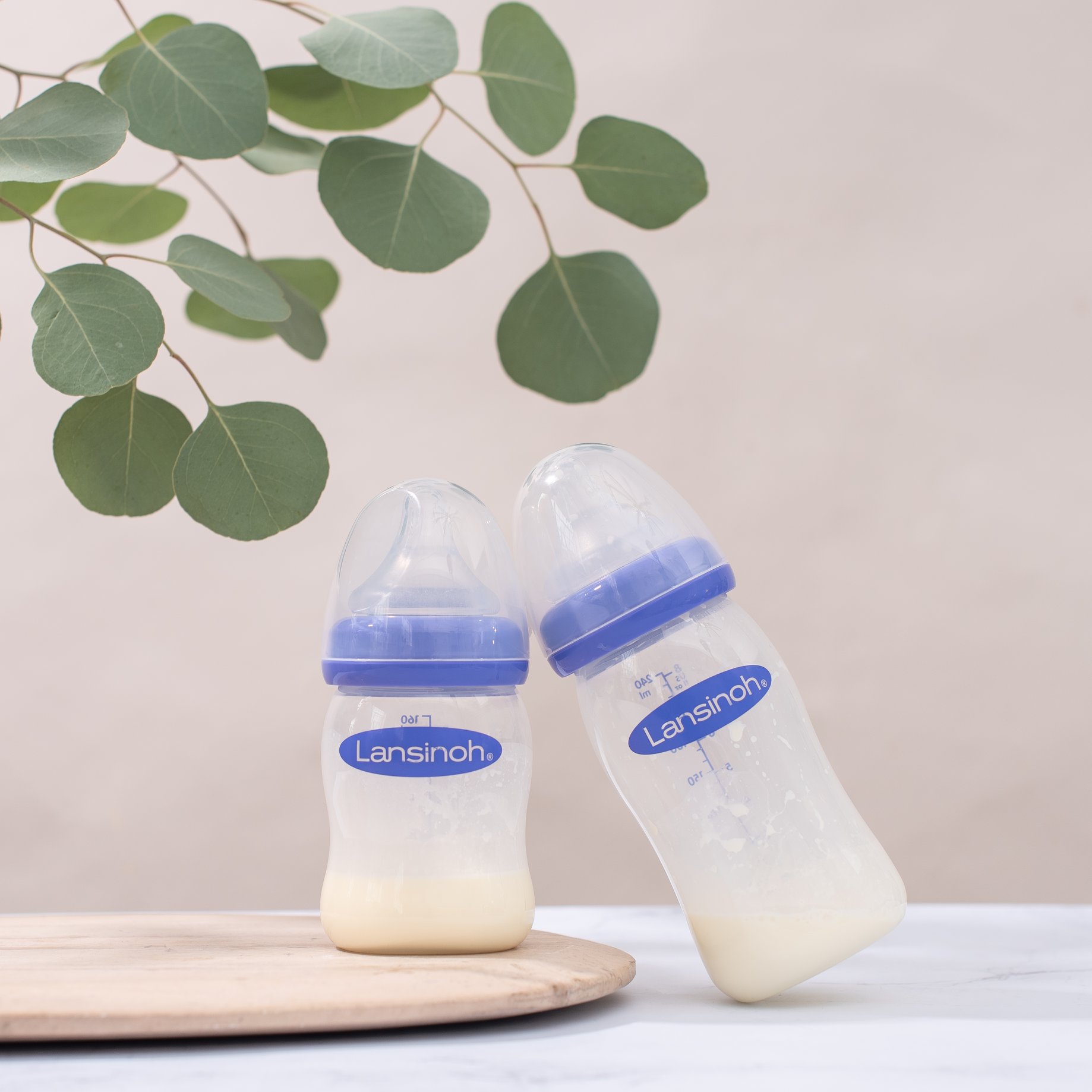 [SIÊU GIẢM GIÁ - VOUCHER 30K] Bình sữa cổ rộng Lansinoh 160ml (S)