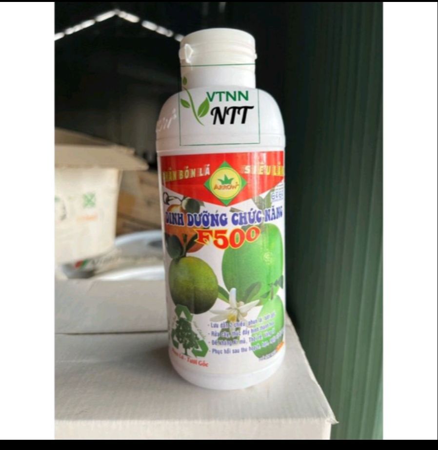 Phân bón lá siêu lân f500 quang nông chai 500ml