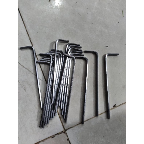 Lục giác lẻ size 2mm đến 10mm