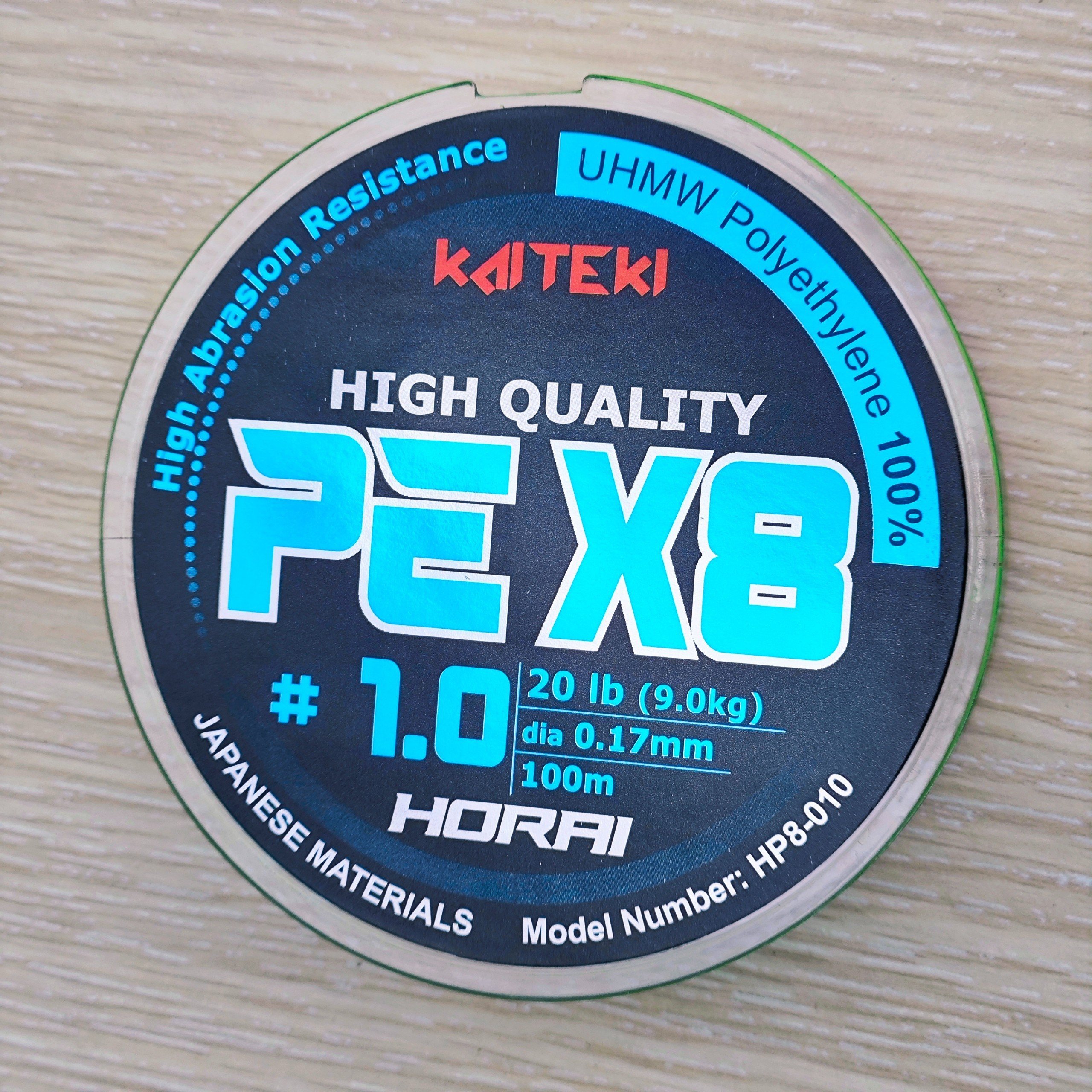 Dây câu lure, dây câu cá lóc PE ROCK X9 size chuẩn đủ 100 mét chuyên câu cá Lóc, Chẻm