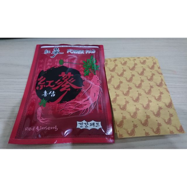Cao Dán Sâm ESSDA túi 6 miếng Hàn Quốc (Red Ginseng Power Pad)
