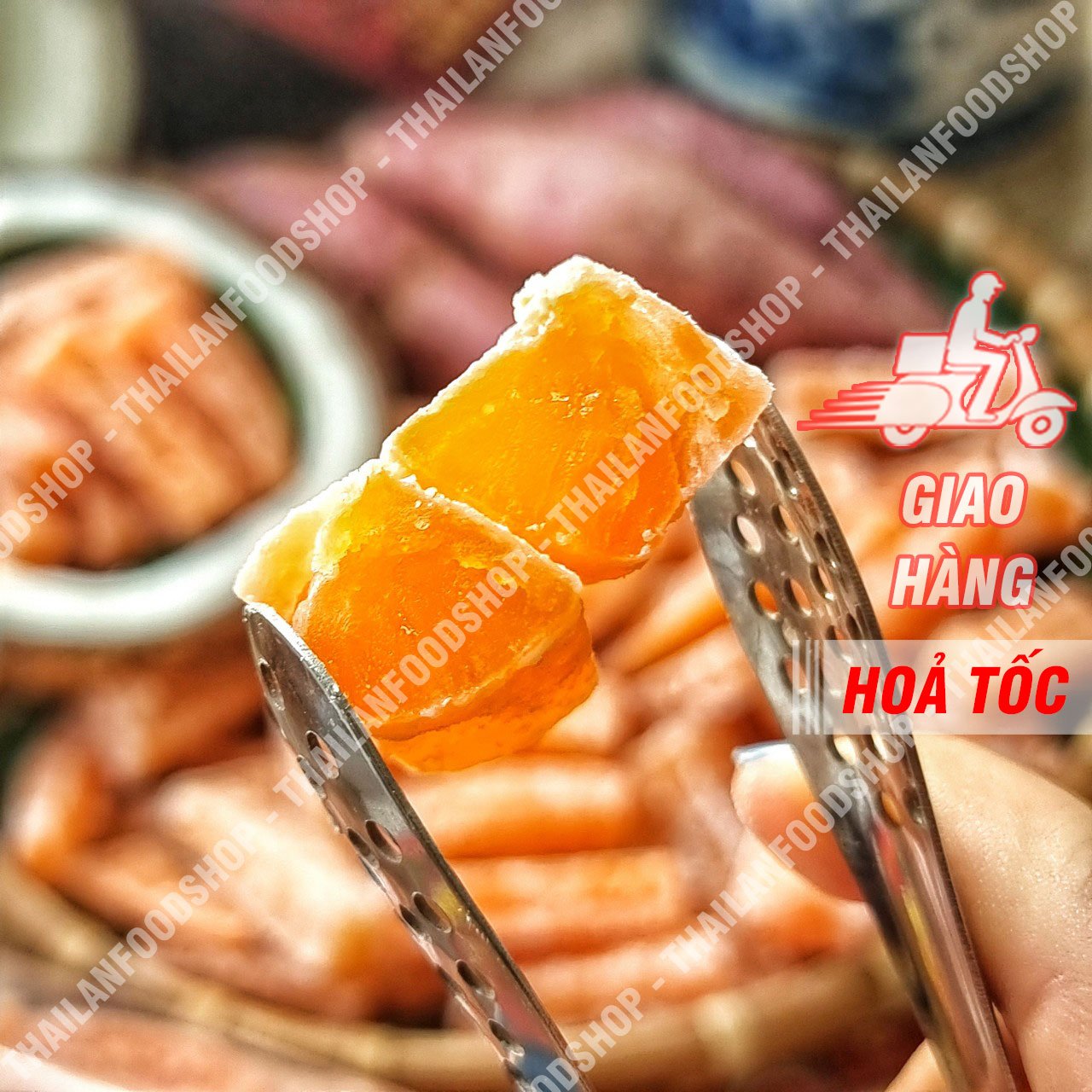 Mứt Khoai Lang Cây Lon 500gram