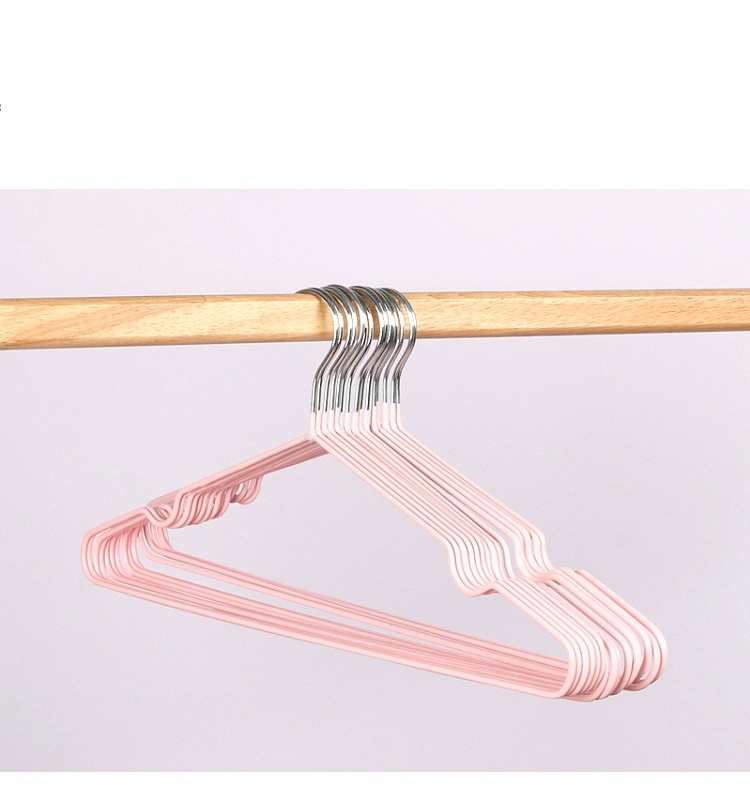 Móc Kim Loại Treo Quần Áo Siêu Bền 40cm ( bộ 10 móc)