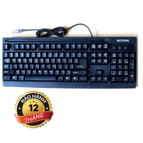 Bàn phím Mitsumi cổng PS2 Malaysia
